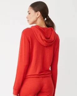 MONROW Supersoft Pullover Hoody FLARERED Cheap